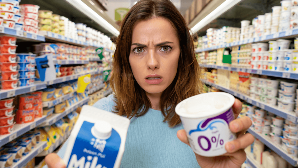 Produits laitiers allégés : une bonne solution contre le cholestérol ou une fausse bonne idée ?