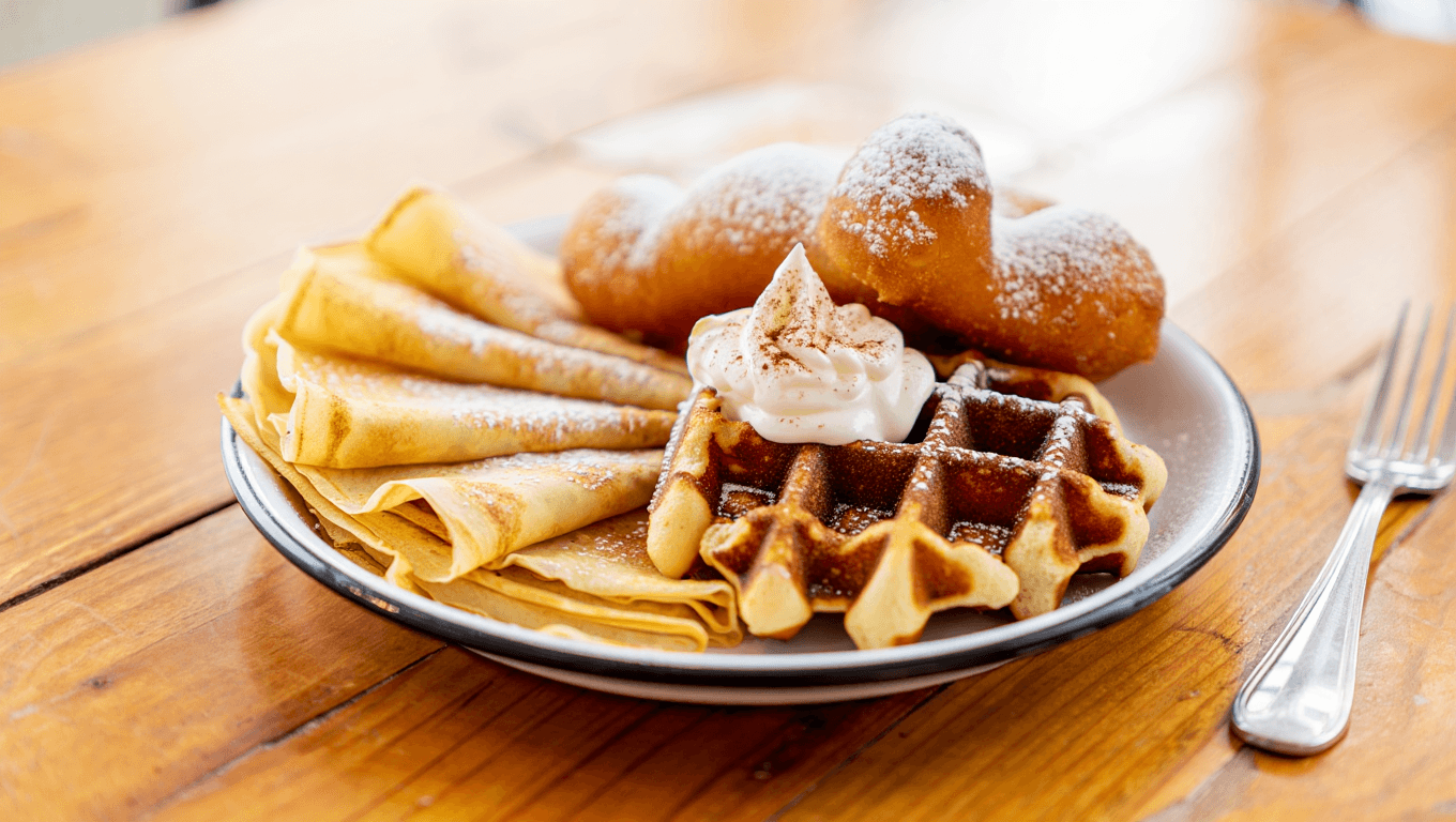 Crêpes, gaufres ou beignets : lequel est vraiment le plus calorique ?
