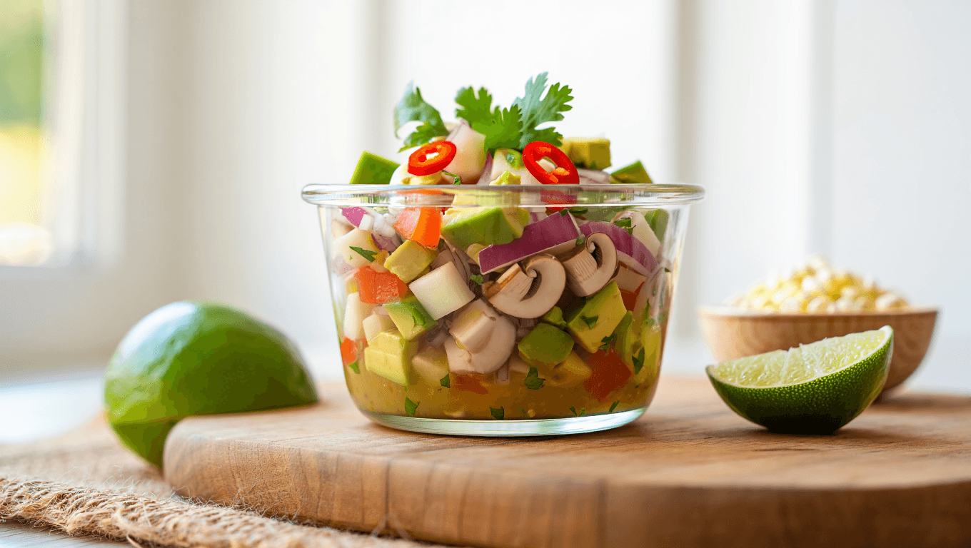 Vegetarian ceviche - Dr. Axe