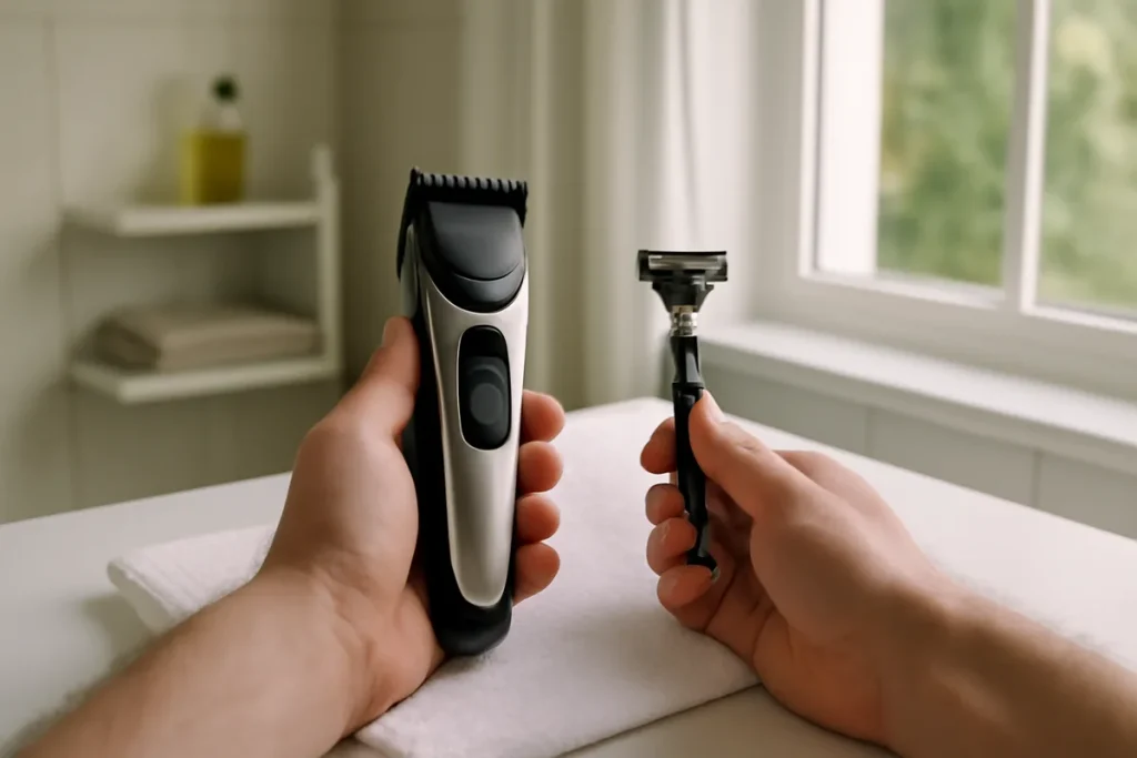 Tondeuse ou rasoir pour le corps : quel appareil choisir pour chaque zone ?