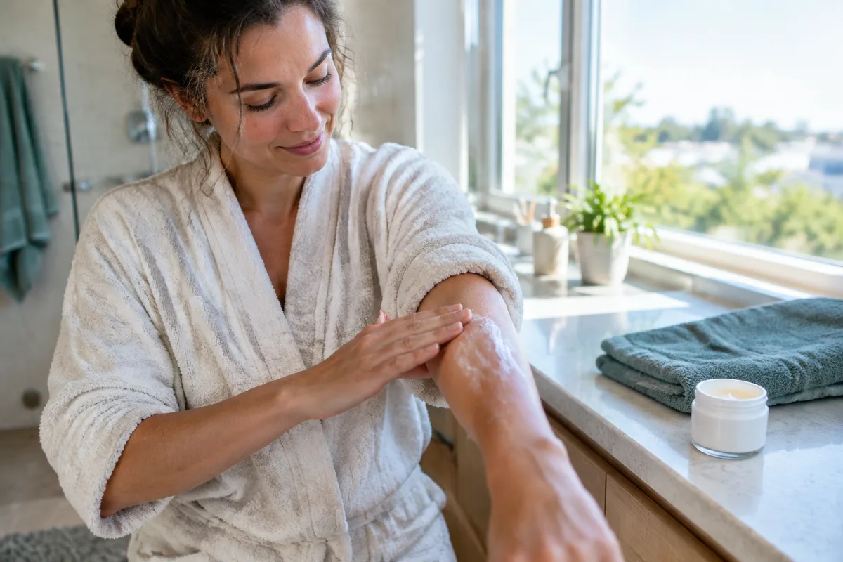 Comment remplacer gel douche et crème corps par un baume lavant hydratant 24h ?