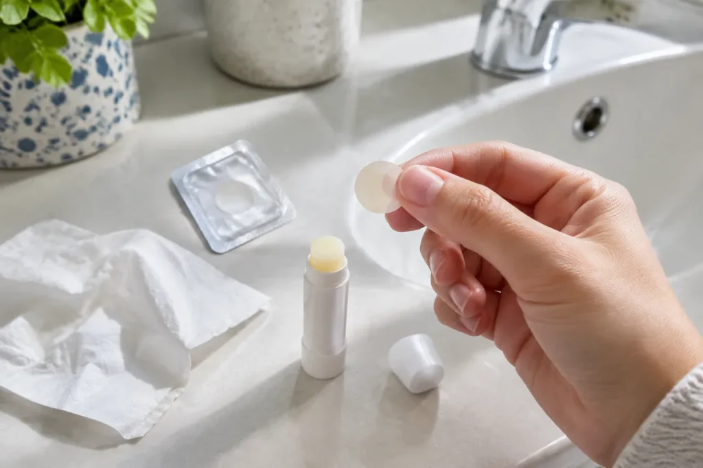 Comment traiter un bouton de fièvre dès les premiers picotements avec le patch Compeed ?