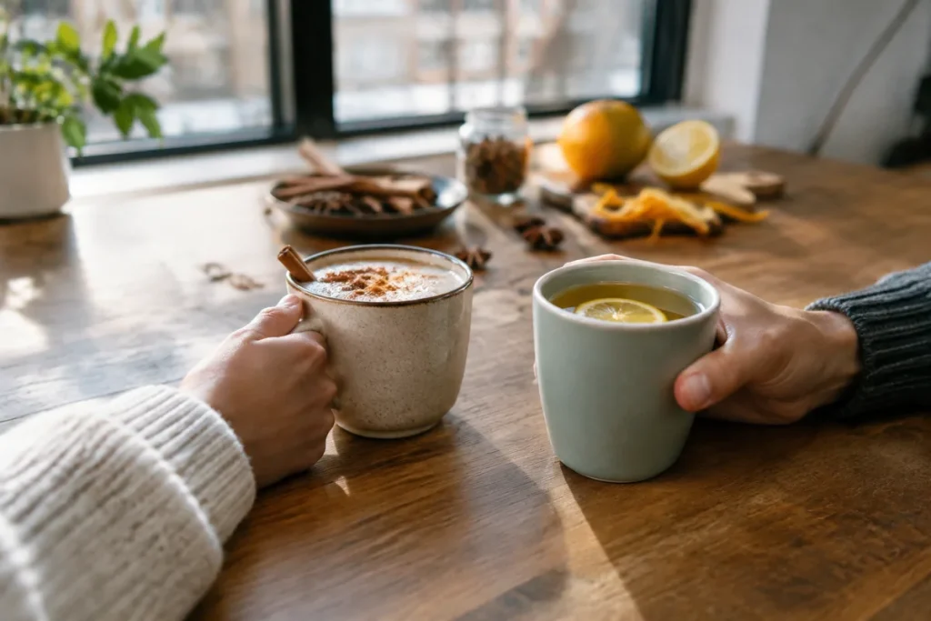 Vin chaud ou chocolat chaud : lequel choisir pour garder la ligne ?